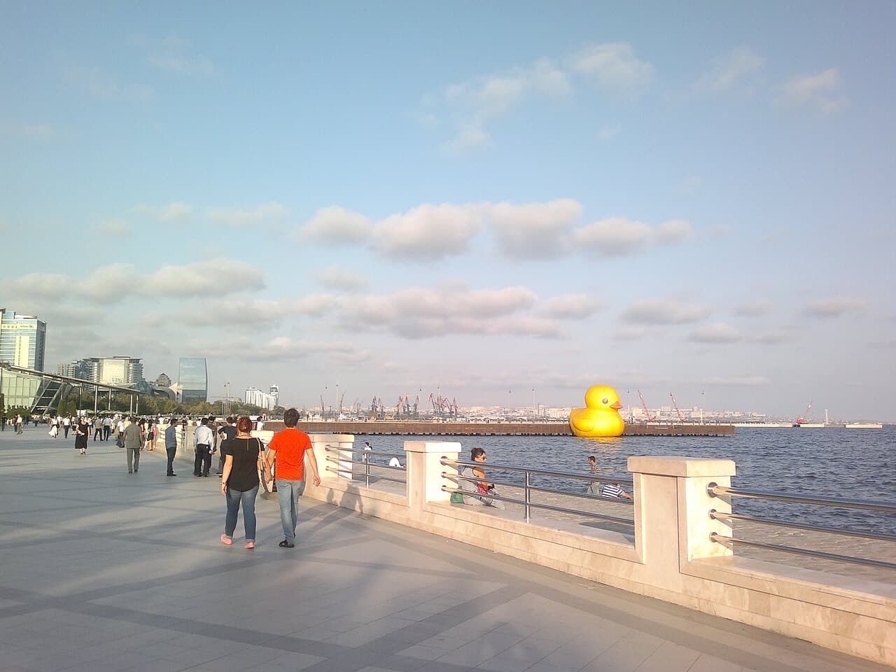 Photograph of Baku Boulevard, Baku